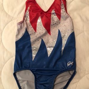 GK Elite girls practice leotard